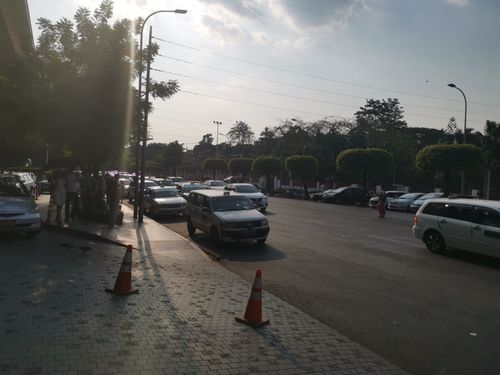 junction city yangon on a sunday evening